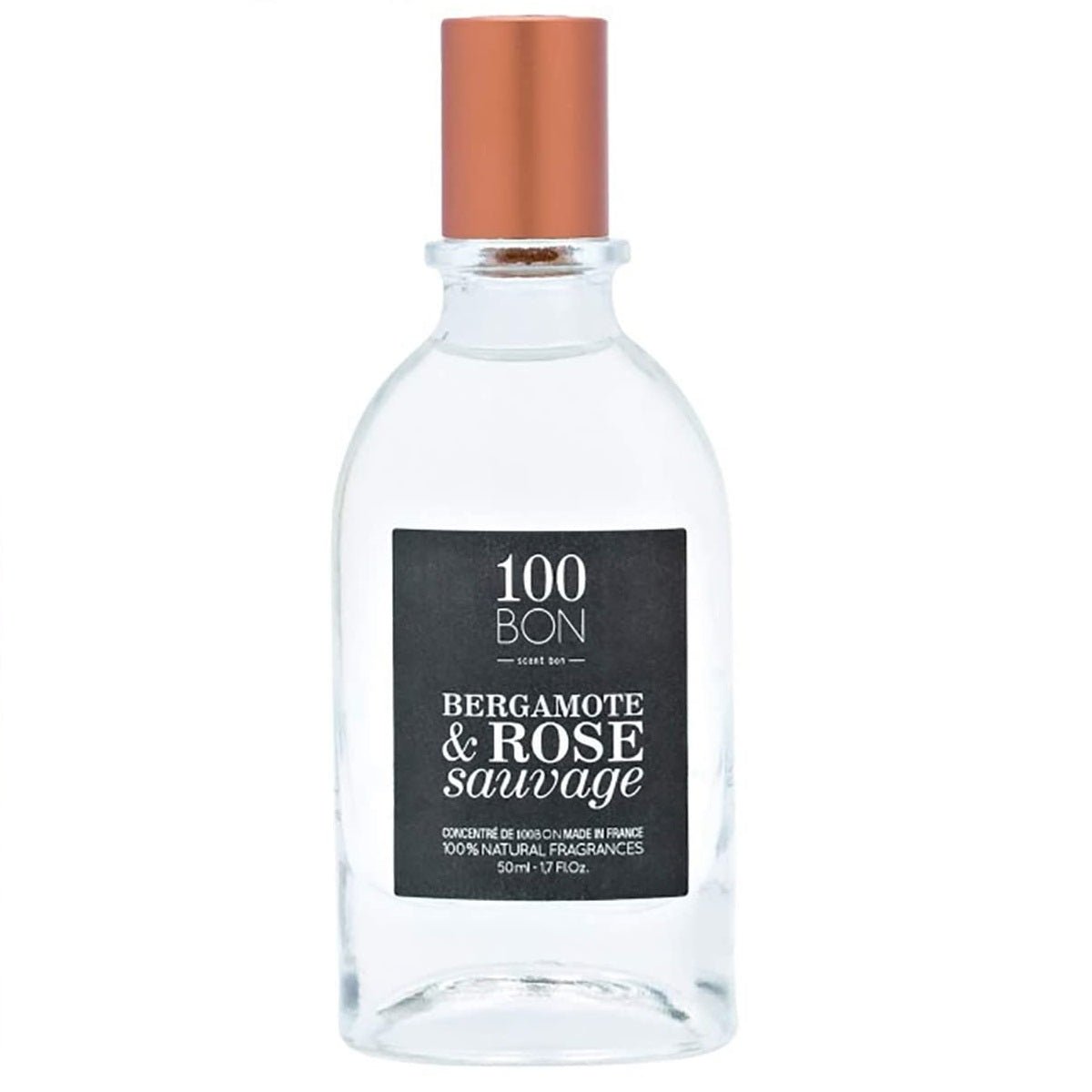 100 Bon Bergamote & Rose Sauvage Concentre Refillable Eau De Parfum 50ml - Lookincredible100 Bon3760263373347