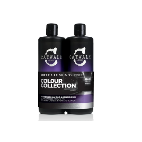 aflevere parti vene Tigi Catwalk Fashionista Purple Shampoo and Conditioner for Blonde Hai –  Lookincredible