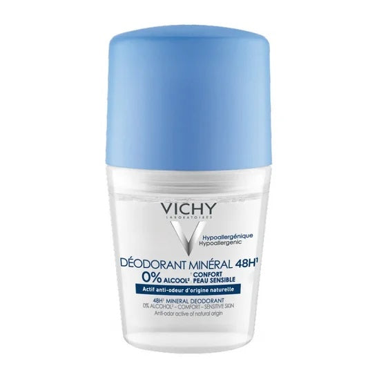 Vichy 48hr Mineral Deodorant Roll On 50ml