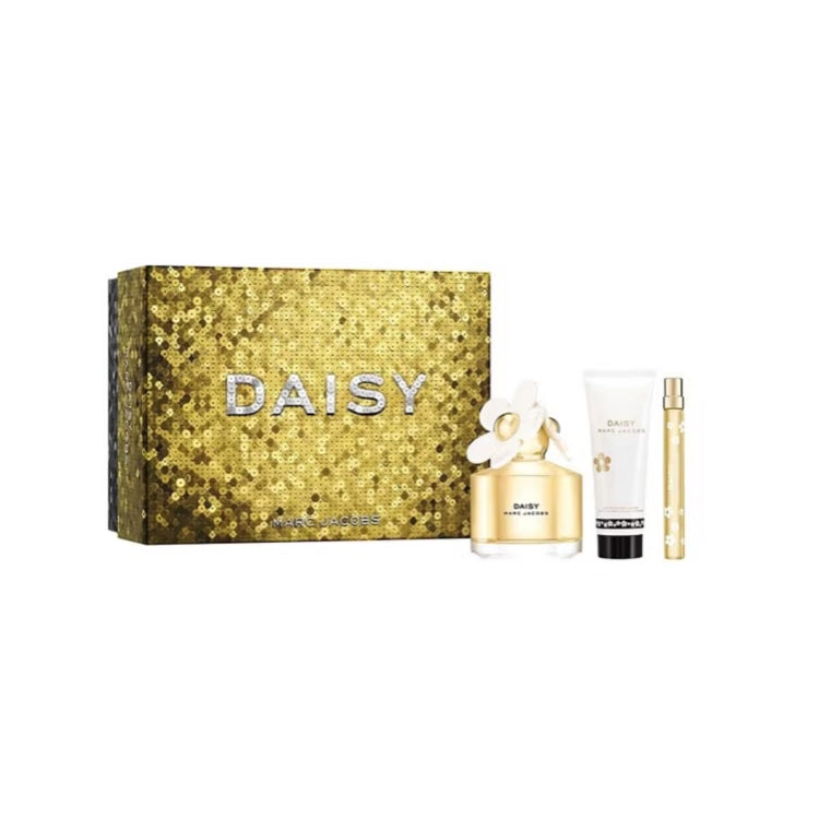 Marc Jacobs Daisy 100ml  EDT + 75ml Shower Gel + 10ml EDT Gift Set