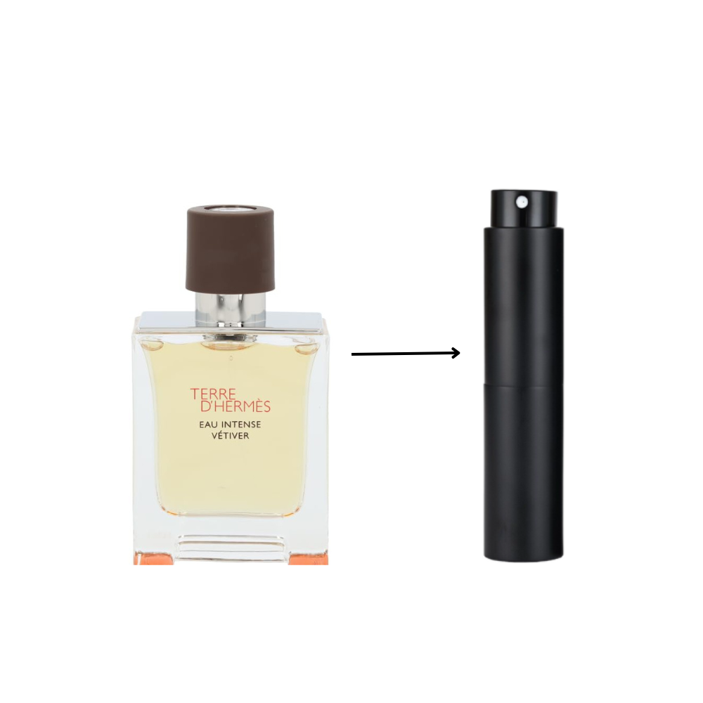 Hermes Terre D'Hermes Eau Intense Vetiver Eau De Parfum Spray Refillable Atomiser 10ml