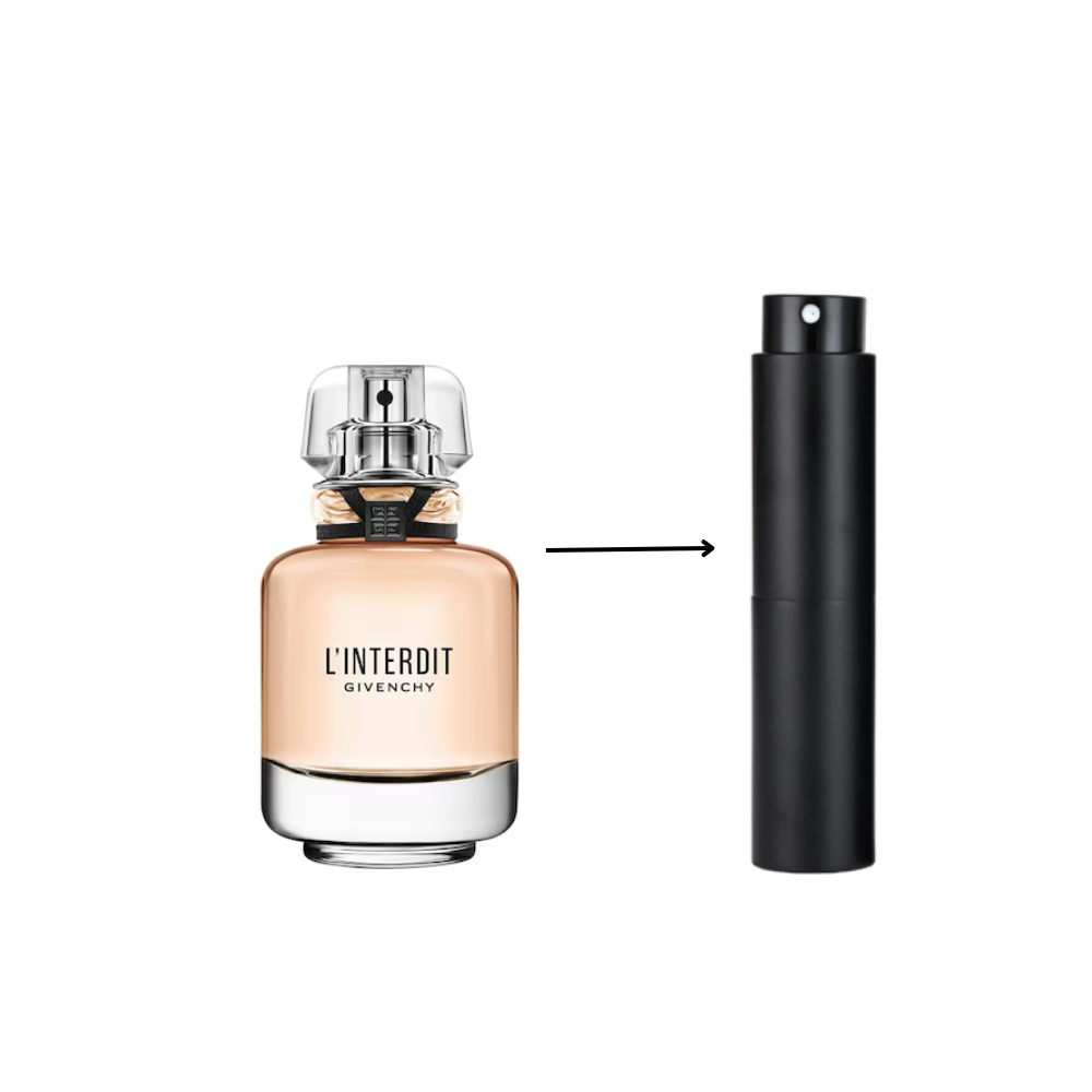 Givenchy L'Interdit Eau De Parfum Spray Refillable Atomiser 10ml