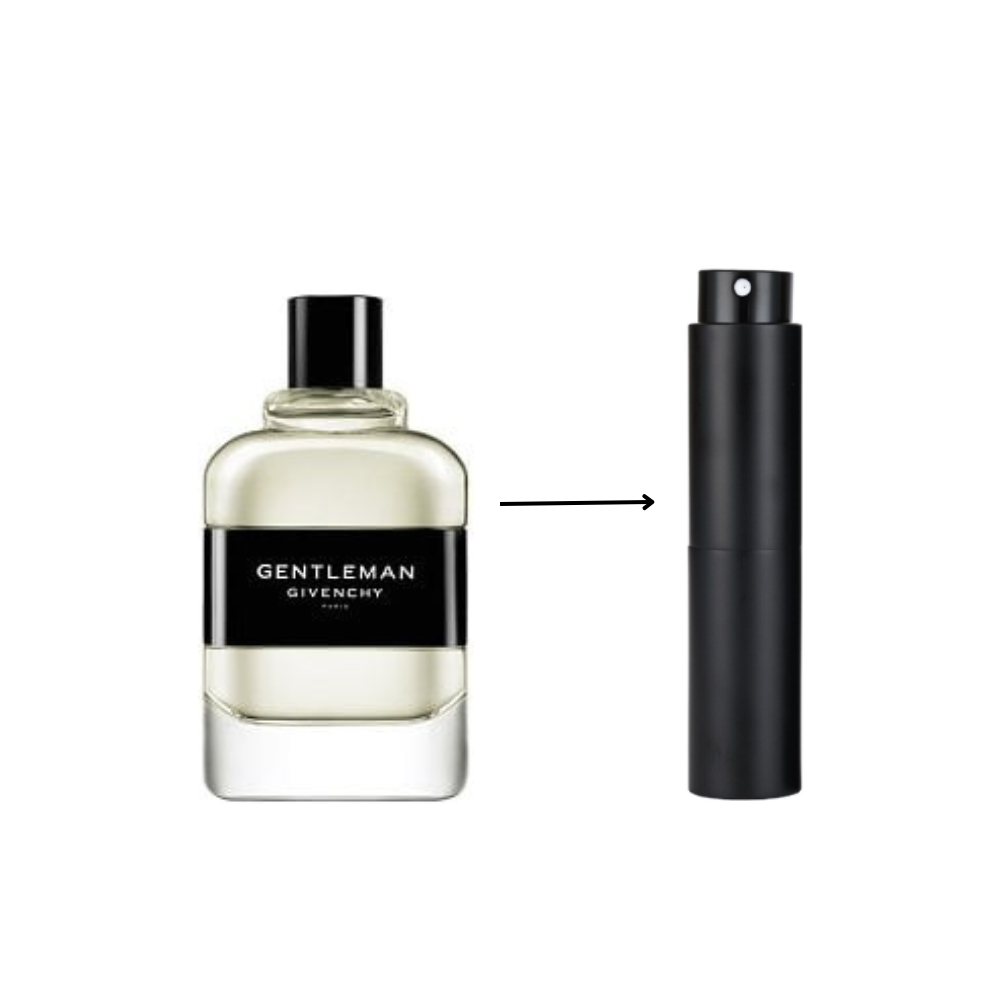 Givenchy Gentleman Eau De Toilette Spray Refillable Atomiser 10ml