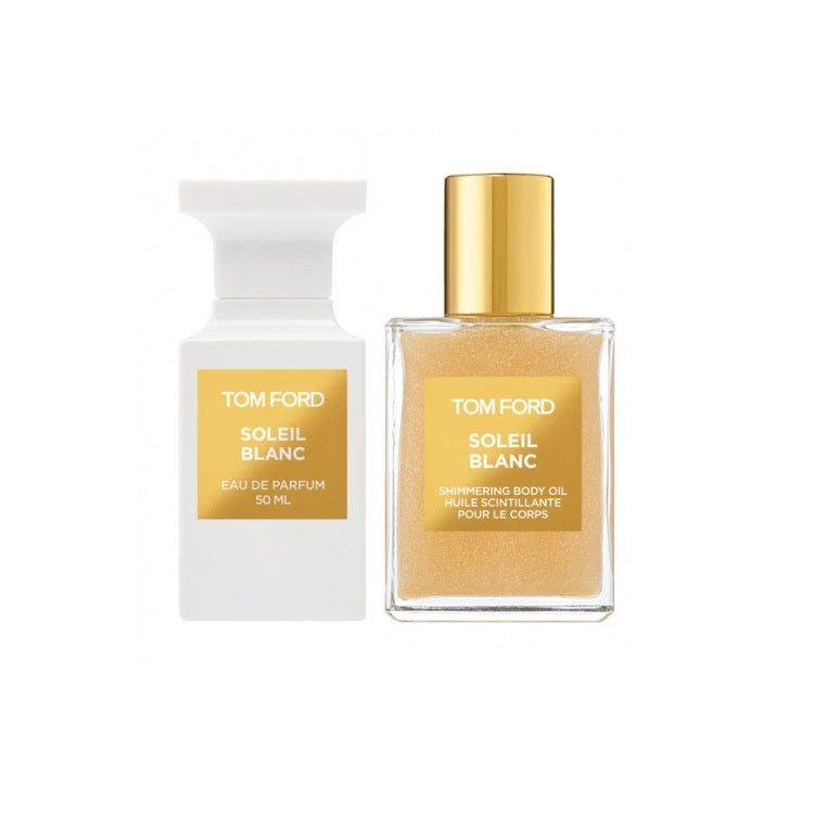 Tom Ford Soleil Blanc Gift Set 50ml EDP + 45ml Shimmering Body Oil