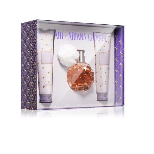 Ariana Grande Ari 3 Piece Gift Set 100ml EDP + 100ml Body Lotion + 100ml Bath and Shower Gel - LookincredibleAriana Grande812256029724