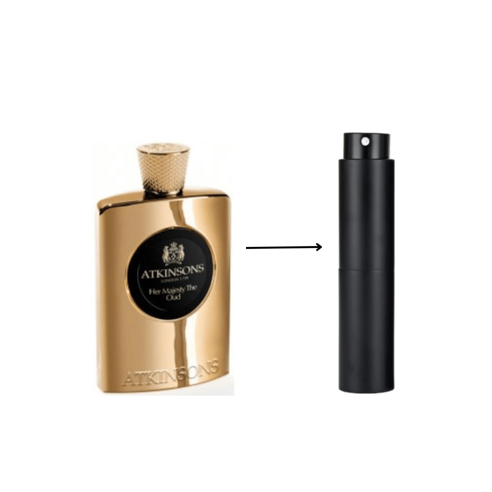 Atkinson His Majesty The Oud Eau De Parfum Spray Refillable Atomiser 10ml - LookincredibleAtkinsons8011003867264