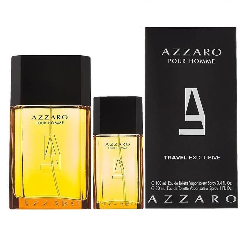 Azzaro Pour Homme 2 Piece Gift Set: 100ml EDT Spray + 30ml EDT - LookincredibleAzzaro3351500018468