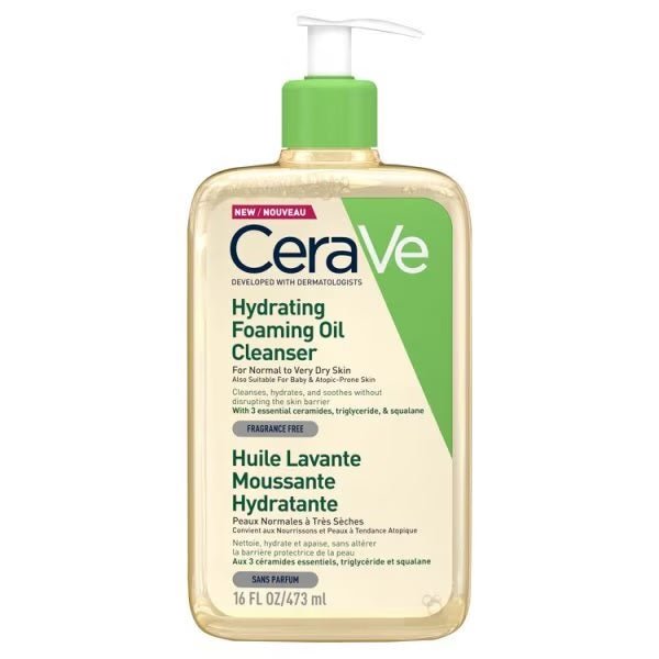 CeraVe Hydrating Foaming Oil Cleanser 473ml - LookincredibleCeraVe3337875773447