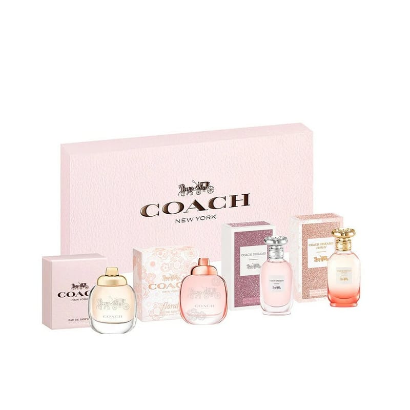 Coach 4pc Miniature Gift Set Eau De Parfum 4.5ml - LookincredibleCoach3386460137515