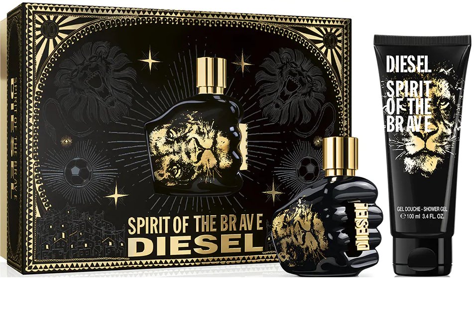 Diesel Spirit Of The Brave Gift Set 50ml EDT + 100ml Shower Gel - LookincredibleDiesel3614272801783