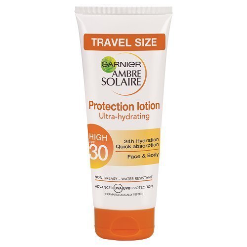 Garnier Amber Solaire Protection lotion Ultra - hydrating 50ml Travel size - LookincredibleGarnier3600541181045