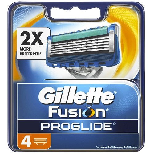 Gillette Fusion Proglide Razor Blades 4 Refills - LookincredibleGillette7702018263844