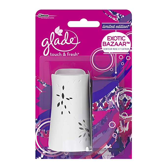 Glade Touch & Fresh Air Freshener Exotic Bazaar Pink & Saffron 10ml - LookincredibleGlade5000204931129