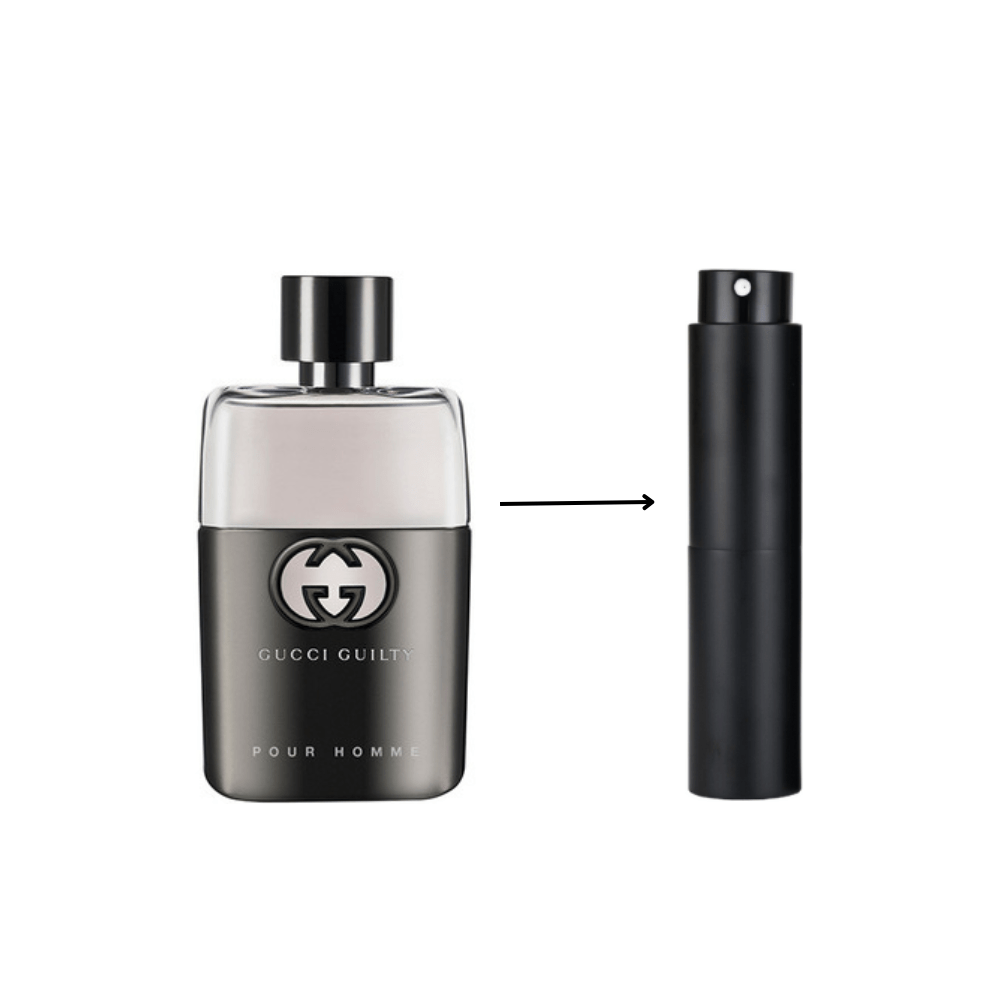 Gucci Guilty Pour Homme Eau De Toilette Spray Refillable Atomiser 10ml - LookincredibleGucci737052339207