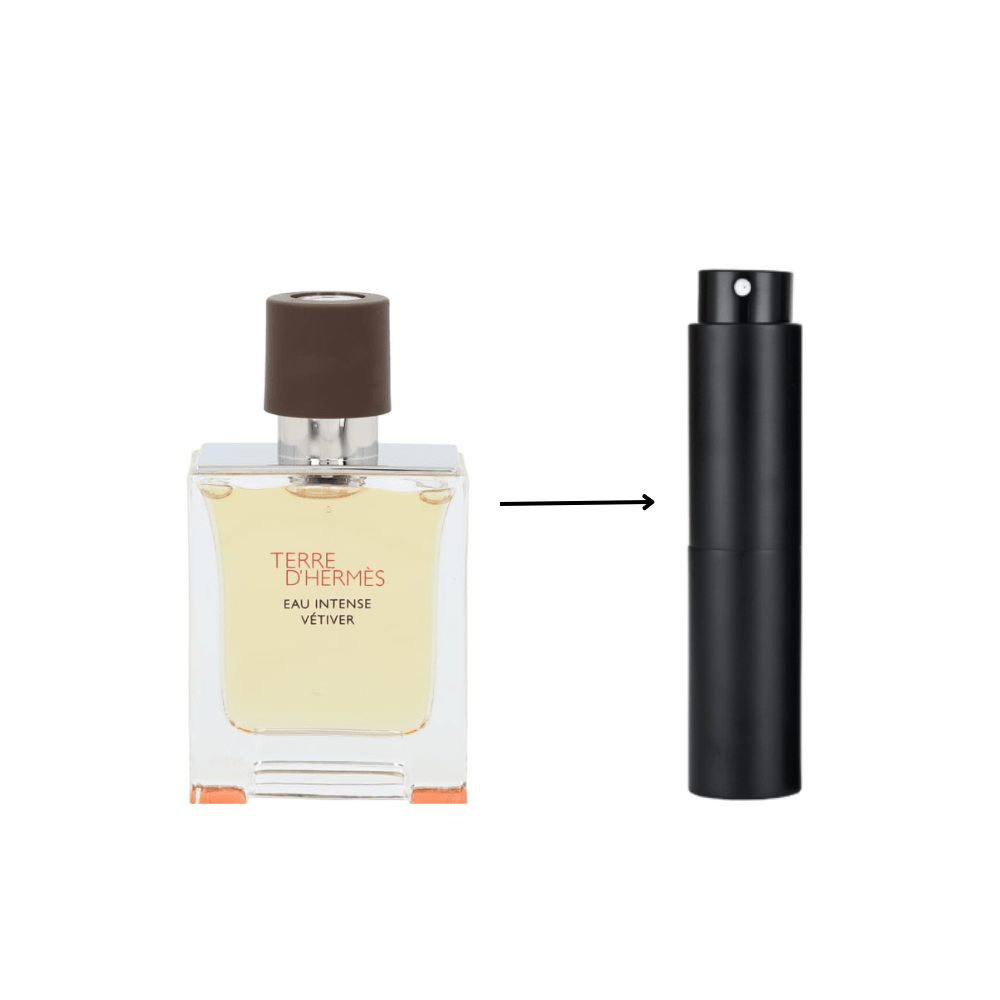 Hermes Terre D'Hermes Eau Intense Vetiver Eau De Parfum Spray Refillable Atomiser 10ml - LookincredibleHermes3346131430741