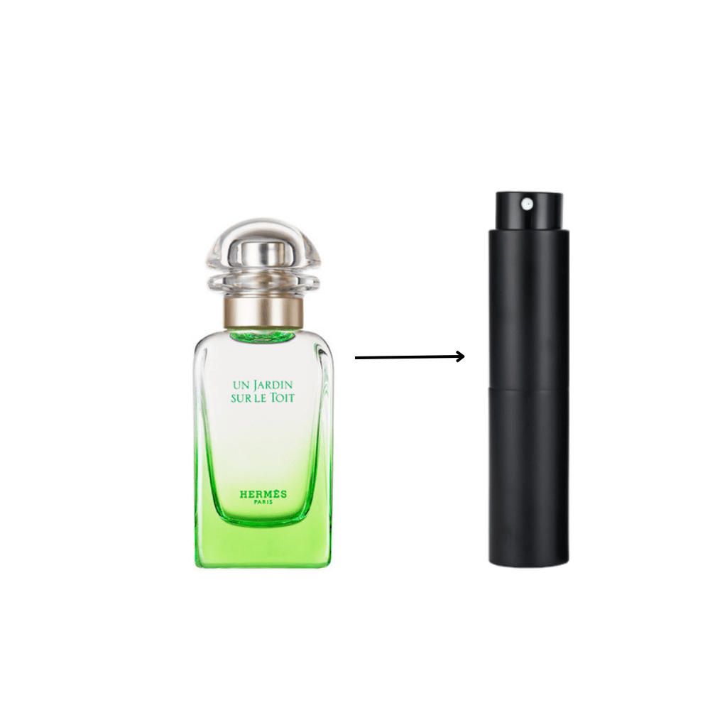 Hermes Un Jardin Sur Le Toit Eau De Toilette Refillable Atomiser 10ml - LookincredibleHermes3346132400019