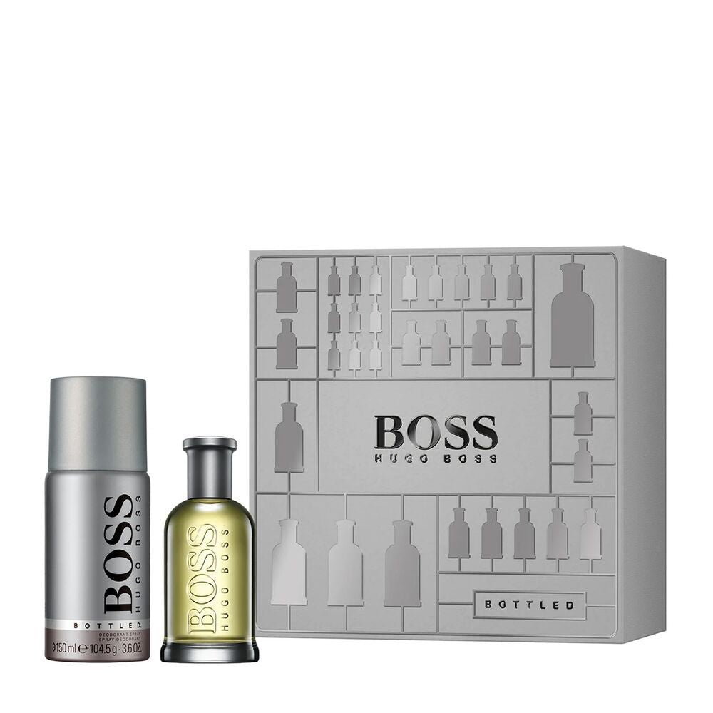 Hugo Boss Bottled Gift Set 50ml EDT + 150ml Deodorant Spray - LookincredibleHugo Boss3616304197802