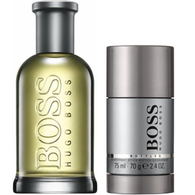 Hugo Boss Bottled Gift Set: Eau De Toilette Spray 200ml + Deodorant Stick 75ml - LookincredibleHugo Boss3616302764280