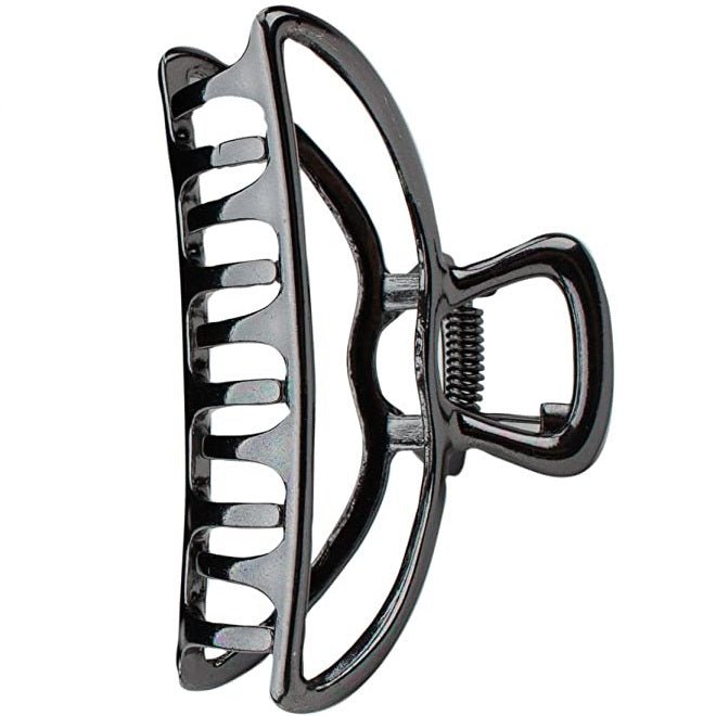 Kitsch Open Shape Claw Clip - Hematite - LookincredibleKitsch812696028448