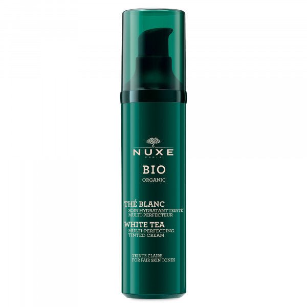 Nuxe Bio Organic White Tea Multi-Perfecting Fair Skin Tones Tinted Cream 50ml - LookincredibleNuxe3264680023187