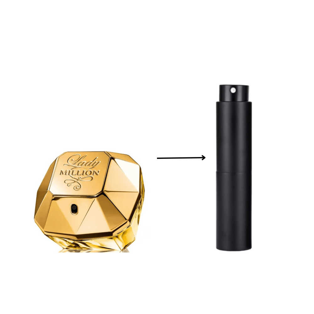 Paco Rabanne Lady Million Eau De Parfum Spray Refillable Atomiser 10ml - LookincrediblePaco Rabanne3349668508488