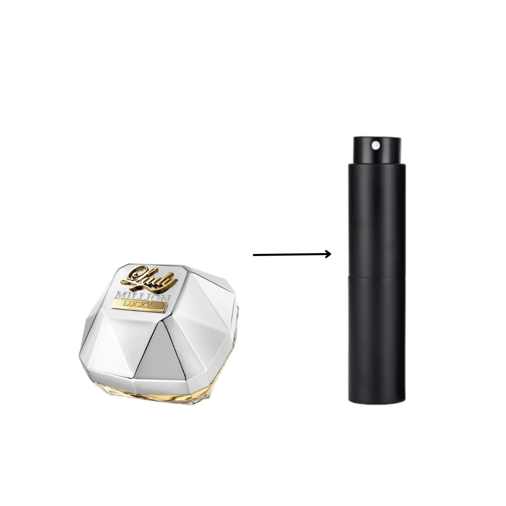 Paco Rabanne Lady Million Lucky Eau De Parfum Spray Refillable Atomiser 10ml - LookincrediblePaco Rabanne3349668562732