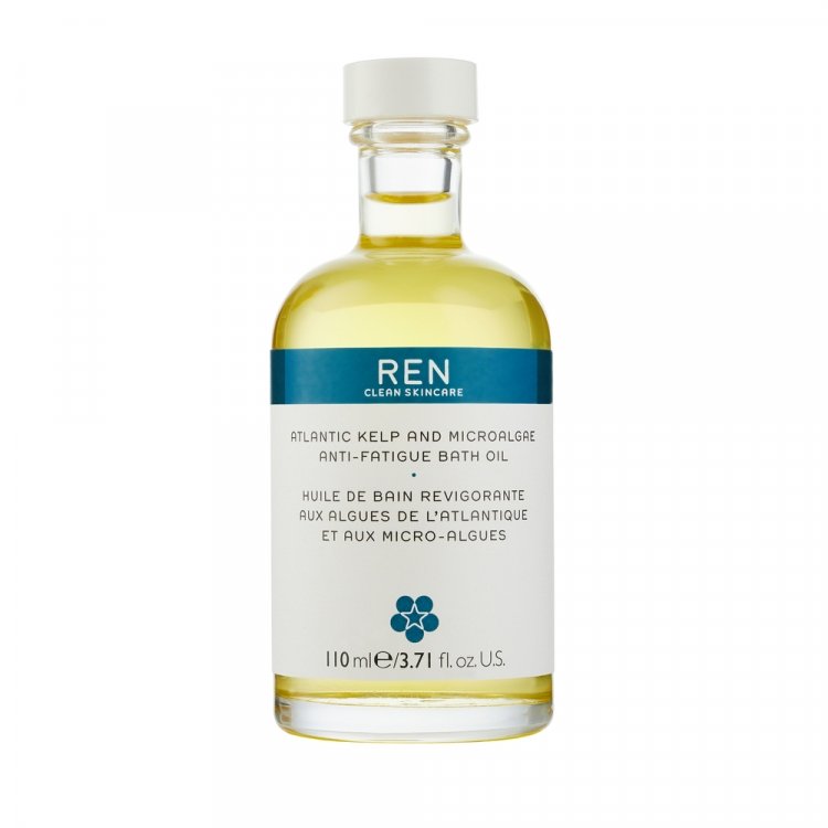 REN Clean Skincare Atlantic Kelp And Magnesium Salt Anti-Fatigue Bath Oil 110ml - LookincredibleRen5060389245374