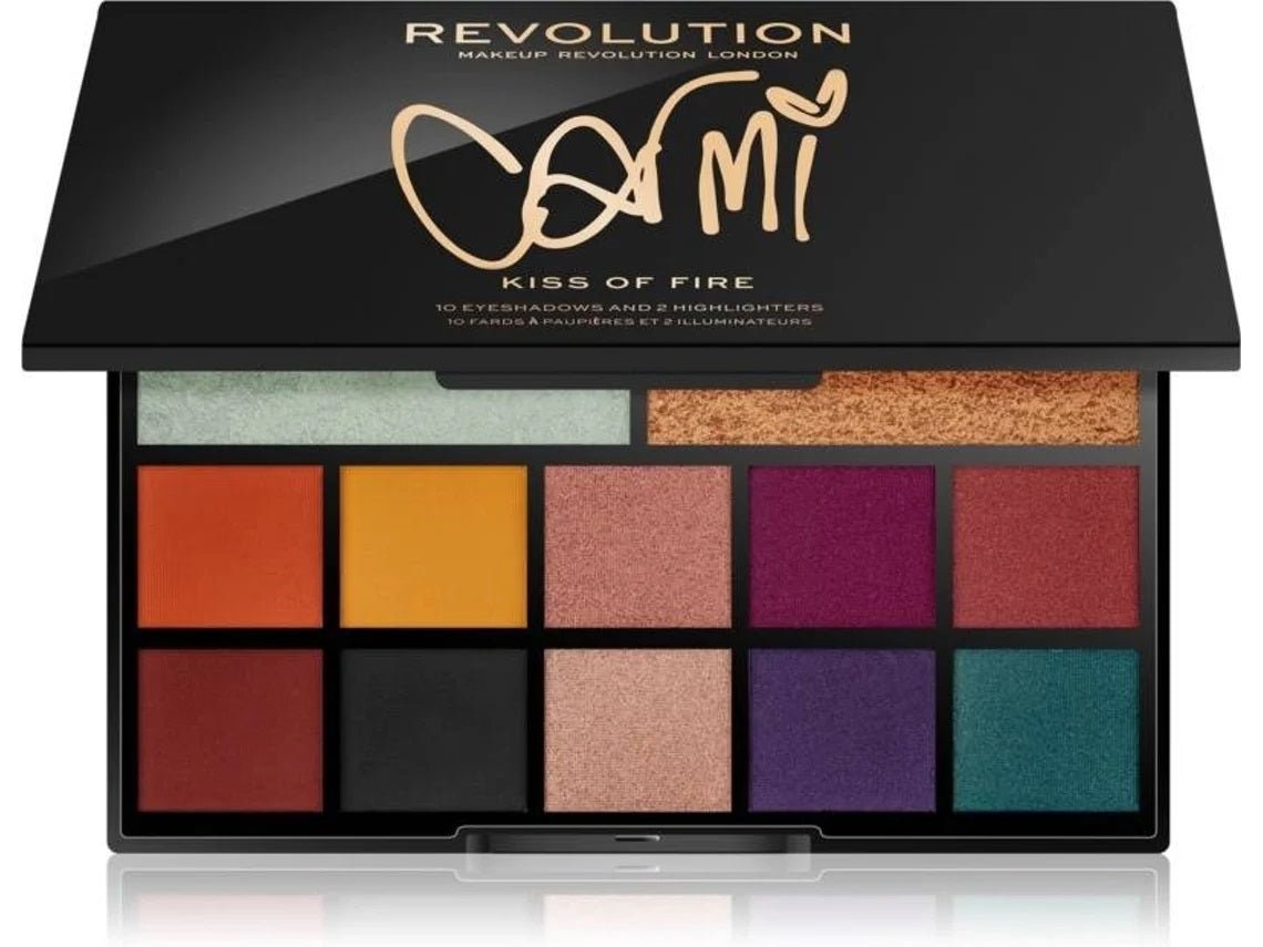 Revolution Carmi Kiss Of Fire Make-Up Palette - LookincredibleRevolution5057566037105