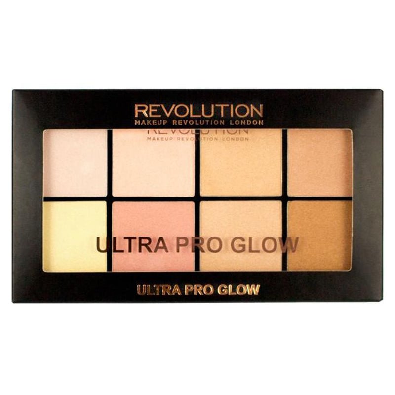 Revolution Ultra Pro Glow Highlighting Palette 8 x 2.5g - LookincredibleRevolution5029066094049