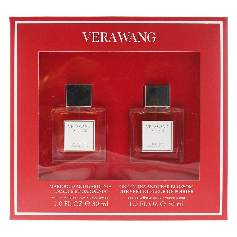 Vera Wang Embrace Gift Set Marigold and Gardenia 30ml EDT + Green Tea and Pear Blossom 30ml EDT - LookincredibleVera Wang3614228720946