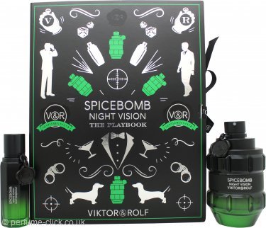 Viktor & Rolf Spicebomb Night Vision Gift Set 90ml EDT + 20ml EDT - LookincredibleViktor & Rolf3614273412896