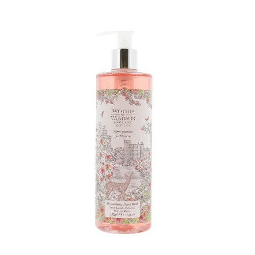 Woods Of Windsor Pomegranate & Hibiscus Hand Wash 350ml - LookincredibleWoods of Windsor5060322951560