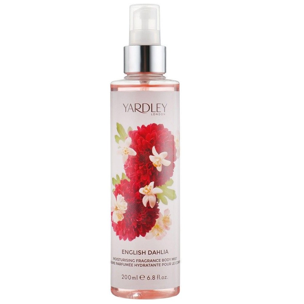 Yardley English Dahlia Body Mist 200ml - LookincredibleYardley5060322954868