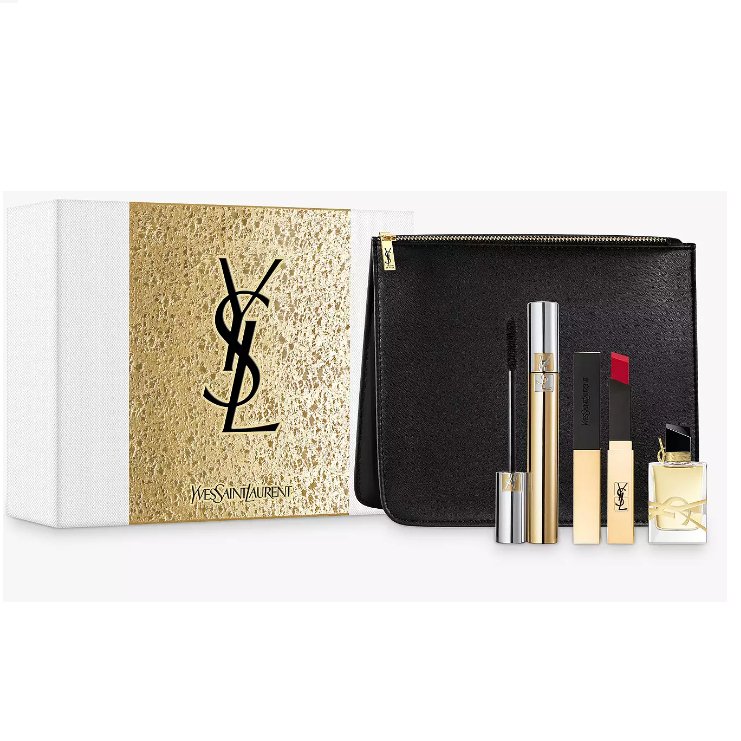 Yves Saint Laurent Libre Gift Set 7.5ml EDP + Mascara + Lipstick 21 + Pouch - LookincredibleYves Saint Laurent3614273620451
