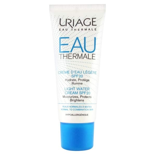 Uriage Eau Thermale Light Water Spf 20 Normal To Combination Skin Cream 40ml - Feel Gorgeous