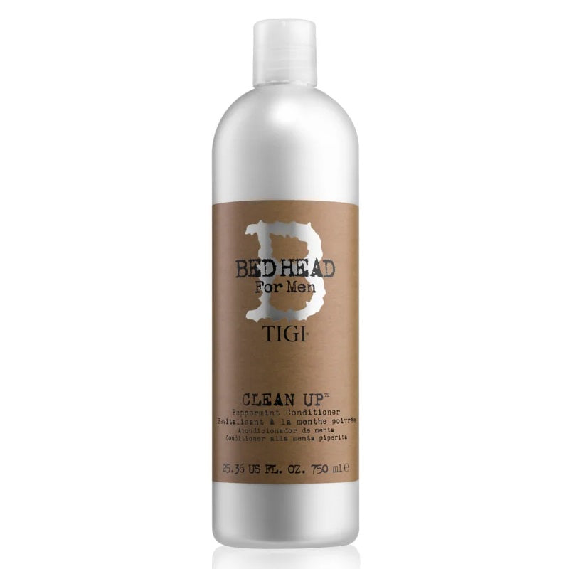 Tigi Bed Head for Men Clean Up Peppermint Conditioner 750ml - Feel Gorgeous
