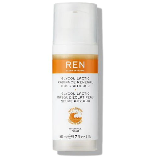 Ren Clean Skincare Glycol Lactic Radiance Renewal Mask With AHA 50ml - Feel Gorgeous