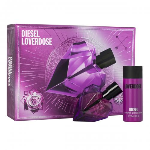 Diesel Loverdose Set 30ml EDP Spray + 50ml Body Lotion - Feel Gorgeous