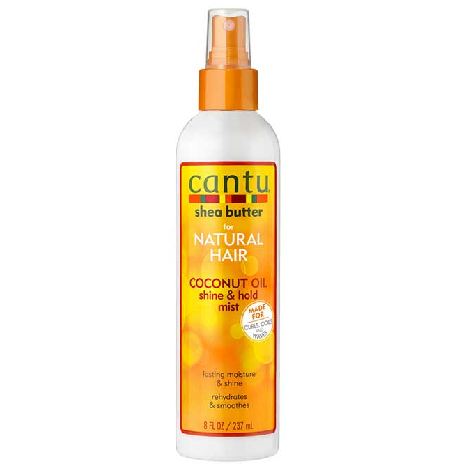Cantu Shea Butter for Natural Hair Coconut Oil Shine & Hold Mist 237ml - Feel Gorgeous