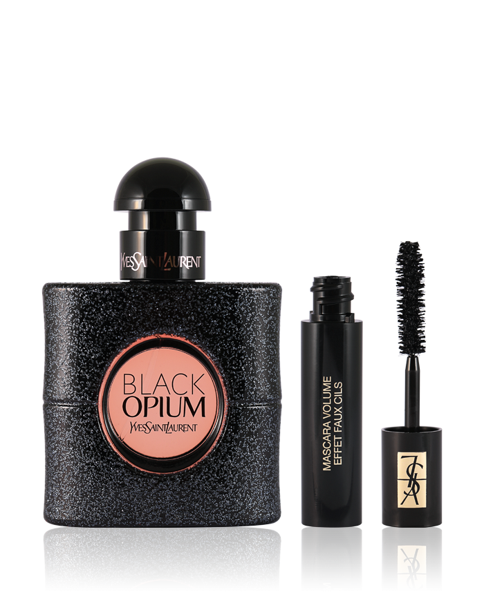 Yves Saint Laurent Black Opium Gift Set 30ml EDP Spray + 2ml Mini Mascara - Feel Gorgeous