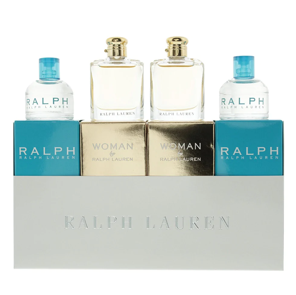 Ralph Lauren Women Mini Set - 2 X 7ml EDP Spray + 2 X 7ml EDT Spray - Feel Gorgeous