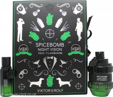 Viktor & Rolf Spicebomb Night Vision Gift Set 90ml EDT + 20ml EDT - Feel Gorgeous