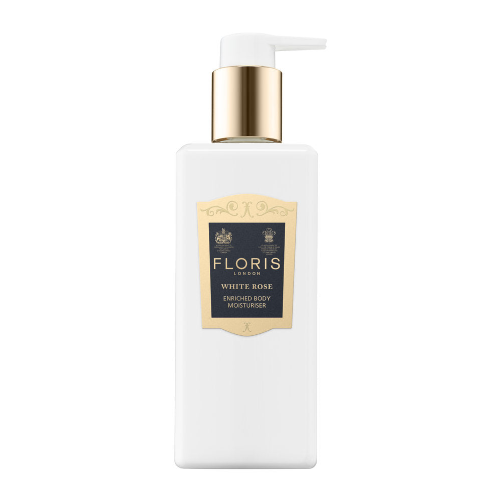Floris White Rose Enriched Body Moisturiser 250ml - Feel Gorgeous