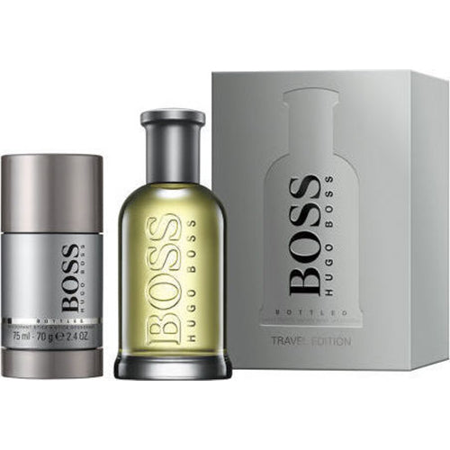 Hugo Boss Boss Bottled Gift Set 100ml EDT + 75ml Deodorant Stick ...