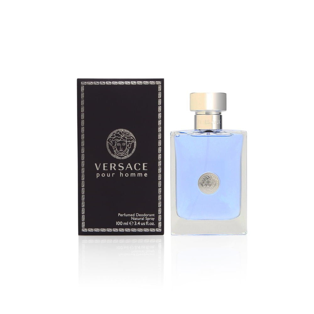 Versace Pour Homme Perfumed Deodorant Spray 100ml Glass Bottle - Feel Gorgeous