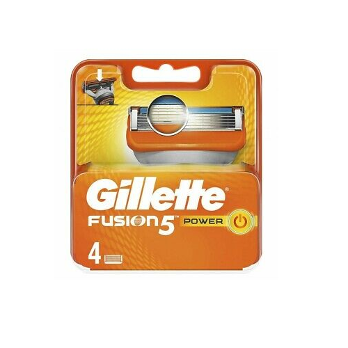 Gillette Fusion5 Power Razor Blades 4 Pack