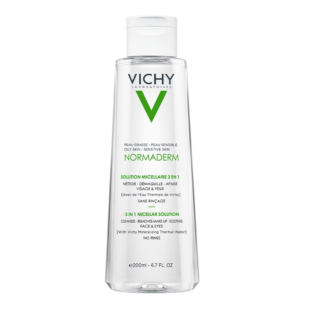 Vichy Normaderm 3 in 1 Micellar Solution 200ml - Feel Gorgeous